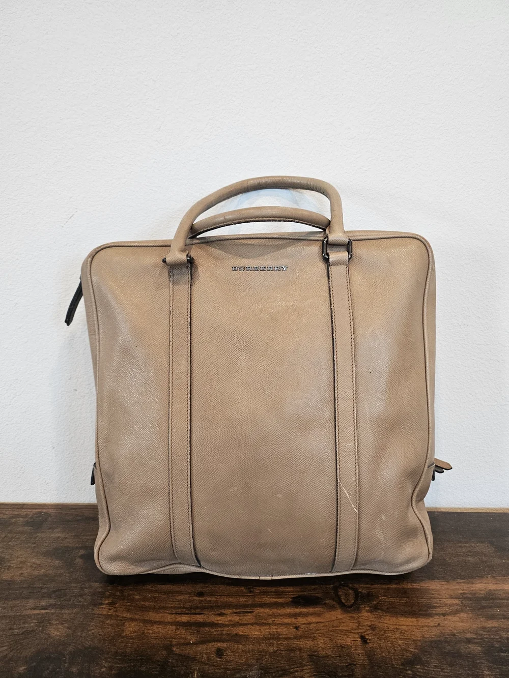 Burberry Leather Briefcase